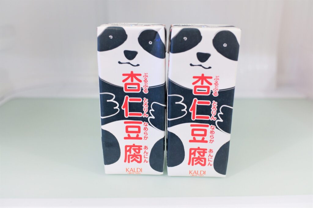 パンダの杏仁豆腐(カルディ)