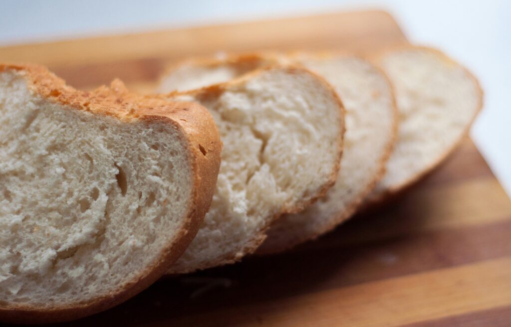 手作りの食パン