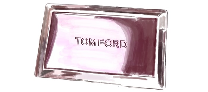 トムフォードの香のキャップのロゴ