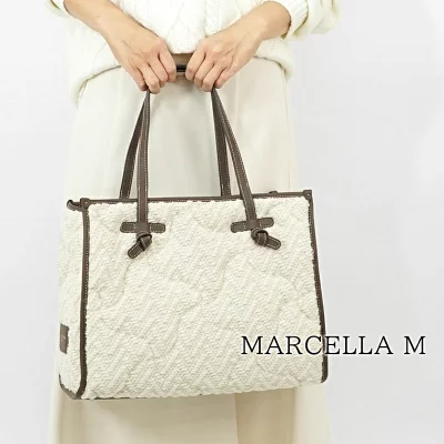 ジャンニキアリーニ GIANNI CHIARINI レディース トートバッグ MARCELLA M BS12090 DBLTOUCH PANNA 162 ジャンニキャリーニ マルチェッラ ミディアム
