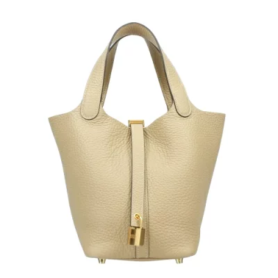 エルメス ピコタン・ロック18 トレンチ トリヨンクレマンス ゴールド金具 B刻印 HERMES Picotin PM