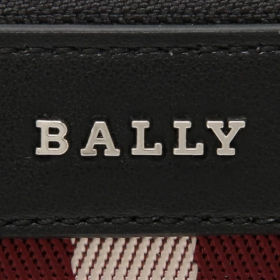 バリー 長財布 ブラック レッド メンズ