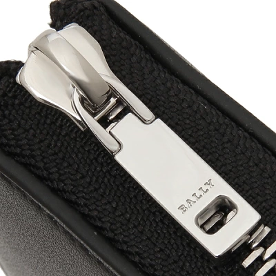 バリー 長財布 ブラック レッド メンズ