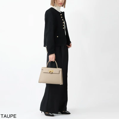 カルボッティ CARBOTTI ハンドバッグ 2WAY ショルダーバッグ レディース 243 v2 beige ELENA エレナ