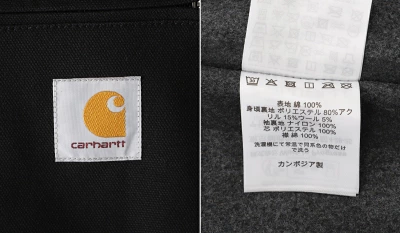 カーハート　デトロイトジャケット（ロゴ・タグ）